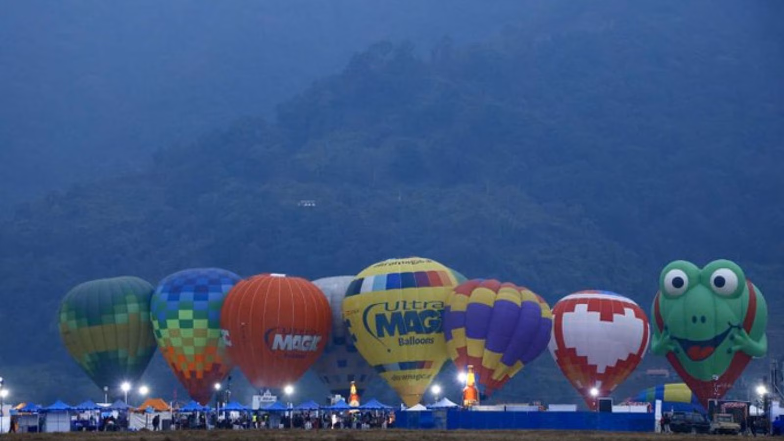 Hot Air Balloon in Pokhara